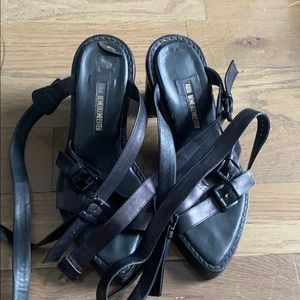 Ann demeulemeester strappy Sandle